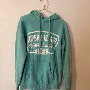 Green Topsail Island Hoodie